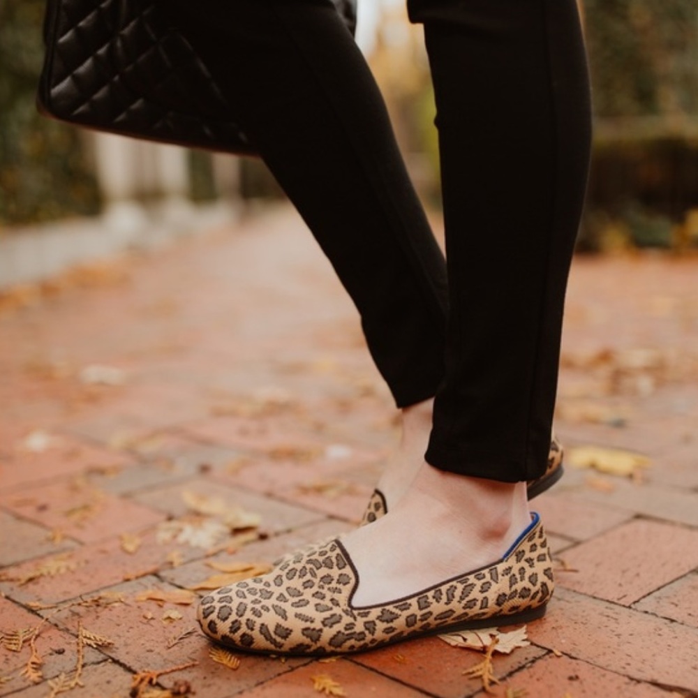 Rothy’s Cheetah Print Loafers